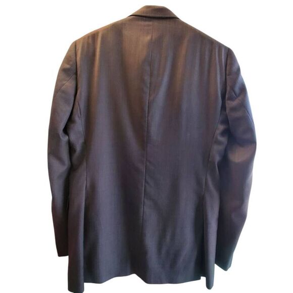 Ted Baker London Jay Ct Modern Fit Sport Coat Blazer Jacket Charcoal Gray 100% - Picture 2 of 9